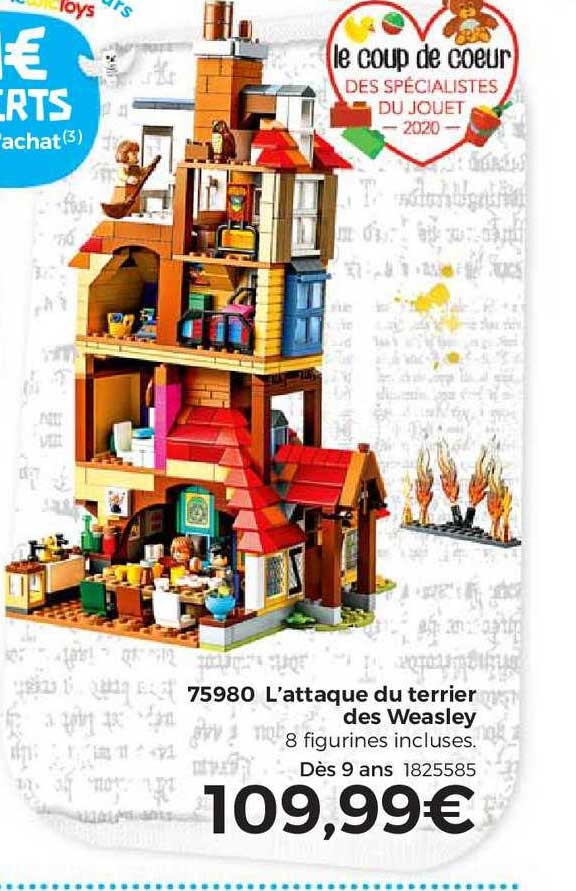 75980 l'attaque du terrier des weasley