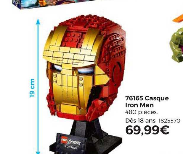 76165 casque iron man