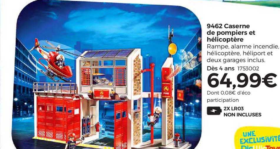 9462 caserne de pompiers et hélicoptère