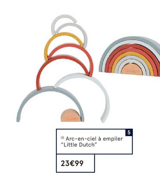 arc en ciel à emplier little dutch