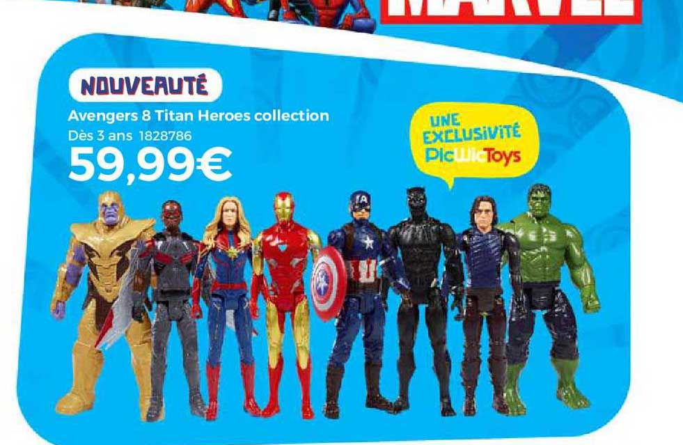 avengers 8 titan heroes collection