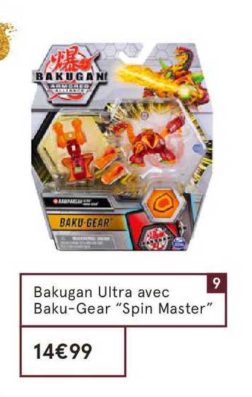 Bakugan Ultra Avec Baku Gear Spin Master