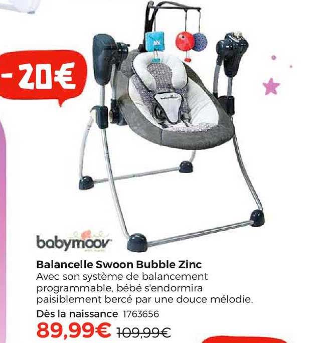 balancelle swoon bubble zinc