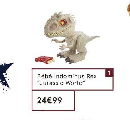 bébé indominus rex jurassic world