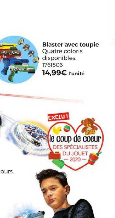 blaster avec toupie