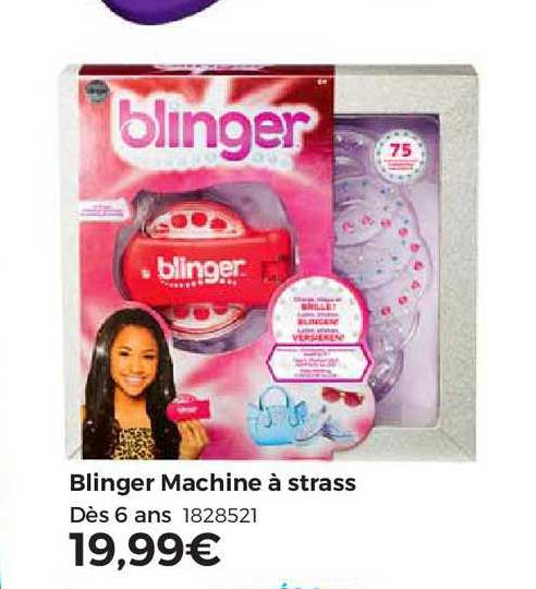 blinger machine à strass