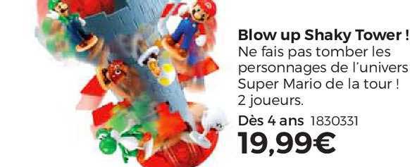 blow up shaky tower !