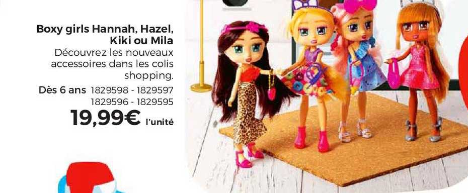 boxy girls hannah, hazel, kiki ou mila