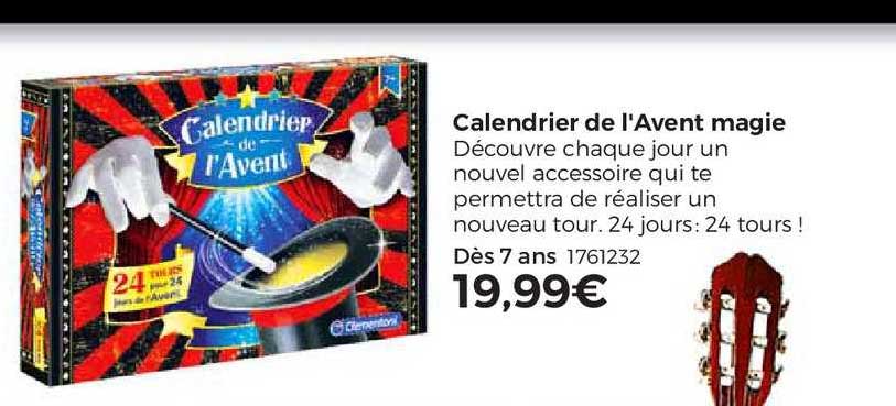 calendrier de l'avent magie