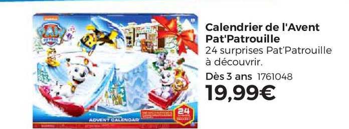 Calendrier De L'avent Pat'patrouille