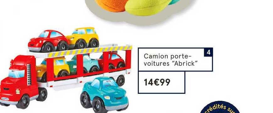 camion porte voitures abrick