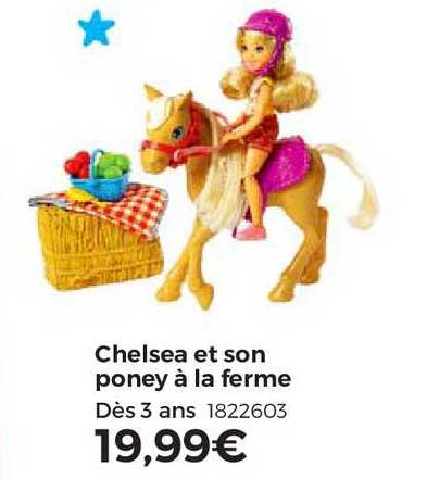 chelsea et son poney à la ferme