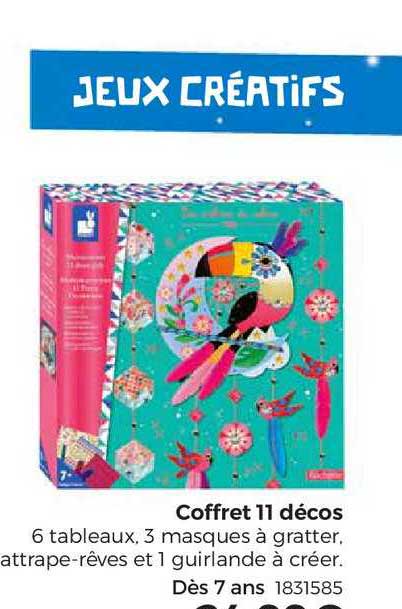 coffret 11 décors