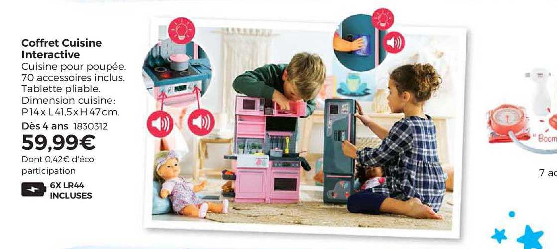 coffret cuisine interactive