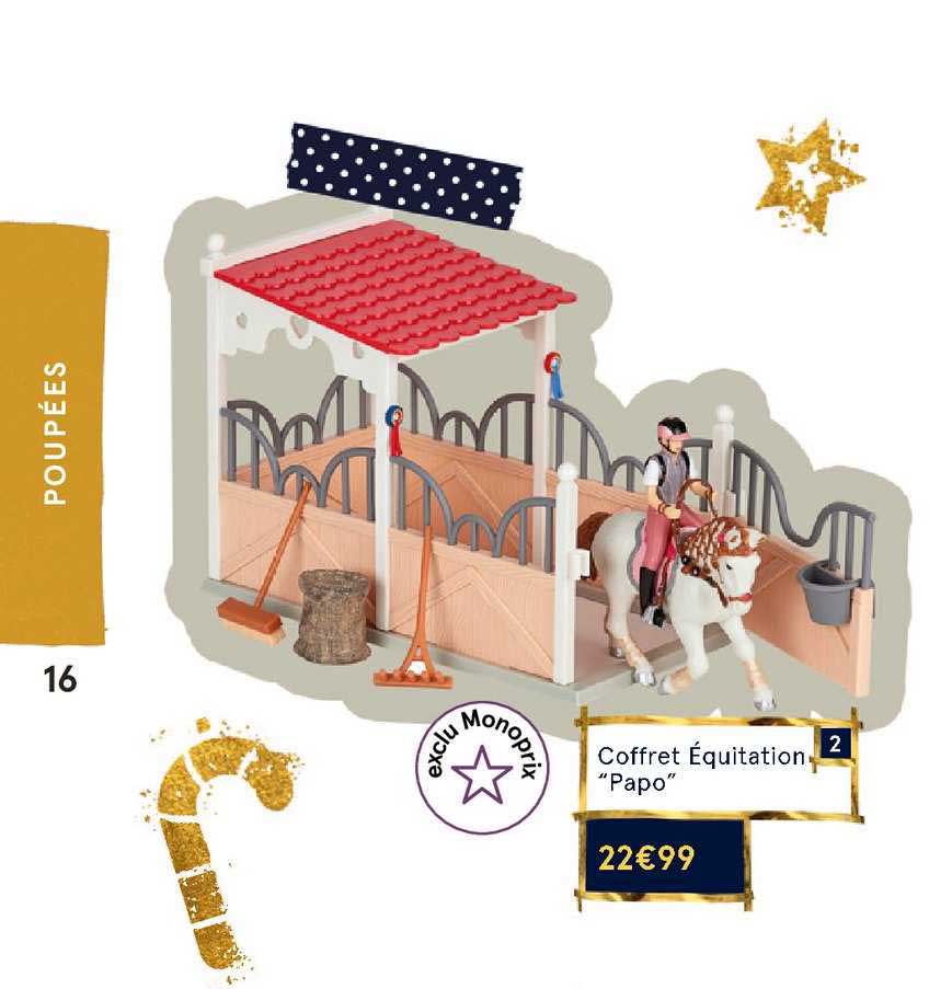 coffret équitation papo