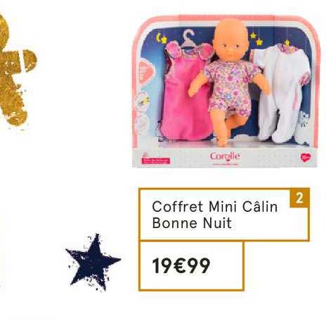 coffret mini câlin bonne nuit