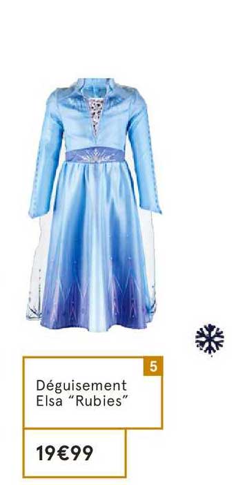 déguisement elsa rubies