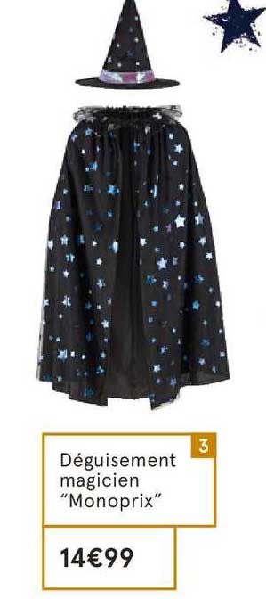 déguisement magicien