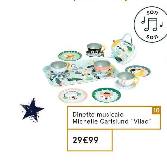 dînette musicale michelle carlslund vilac
