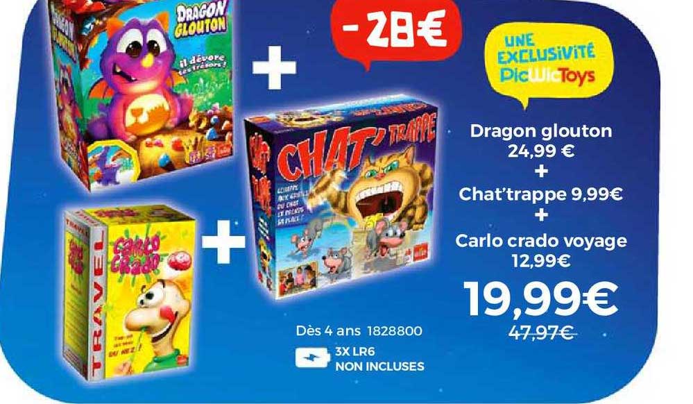 dragon glouton, chat'trappe, carlo crado voyage