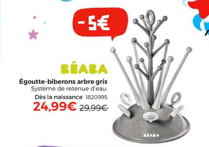 égoutte-biberons arbre gris