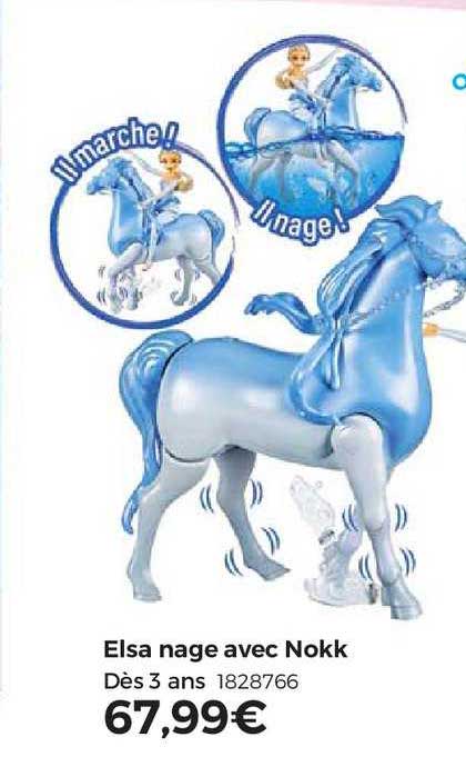 elsa nage avec nokk