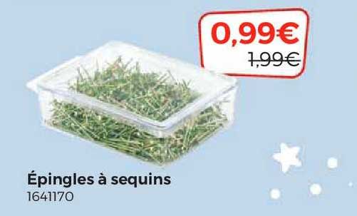 épingles à sequins