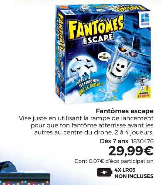 fantômes escape
