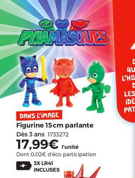 figurine 15 cm parlante