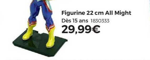 figurine 22 cm all might