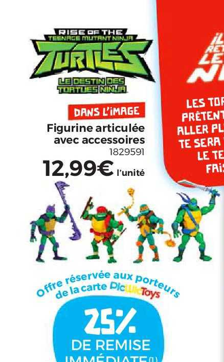 figurine articulée avec accessoires