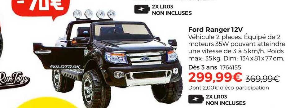 ford ranger 12v