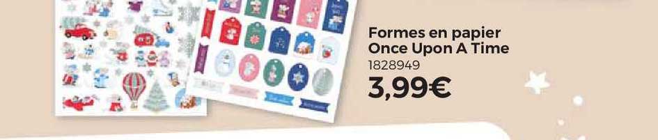 formes en papier once upon a time