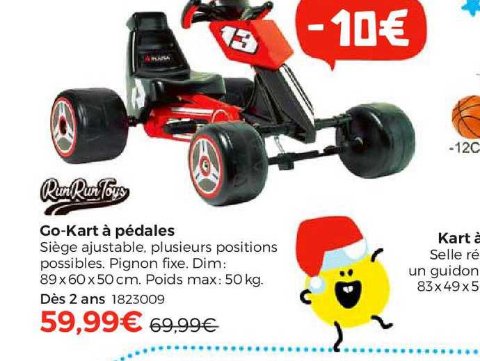 go-kart à pédales