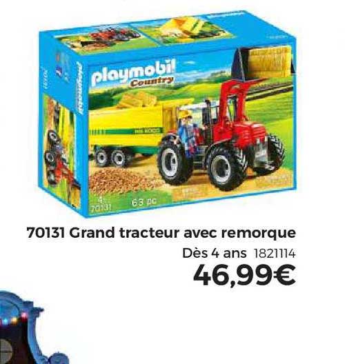 Grand Tracteur Avec Remorque