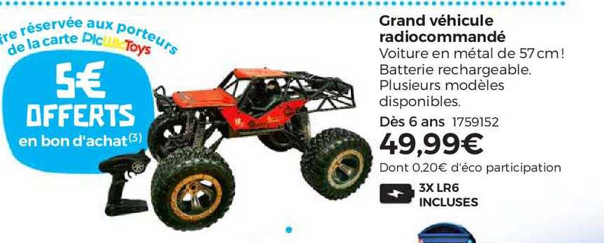 Grand Véhicule Radiocommandé