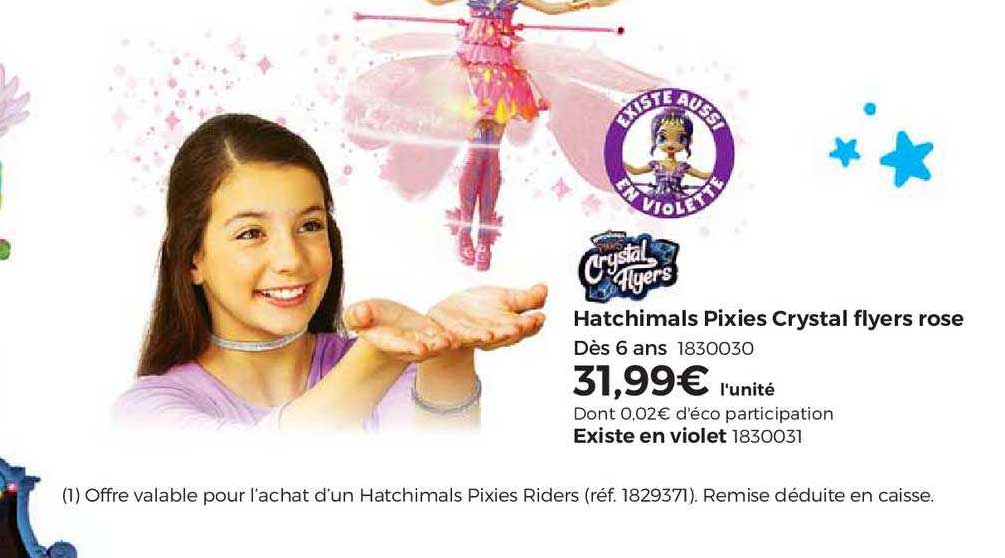 hatchimals pixies crystal flyers rose