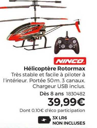 hélicoptère rotormax ninco