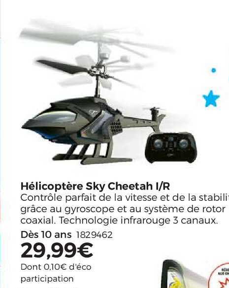 hélicoptère sky cheetah 1 r