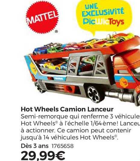 Hot Wheels Camion Lanceur