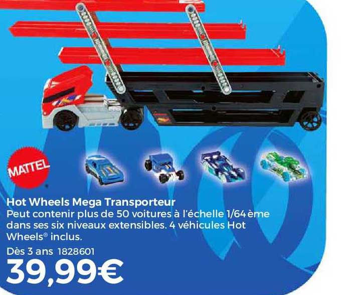 hot wheels mega transporteur
