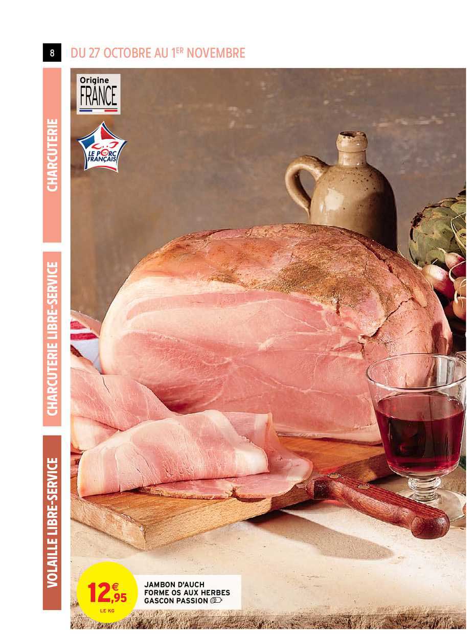 jambon d'auch forme os aux herbes gascon passion