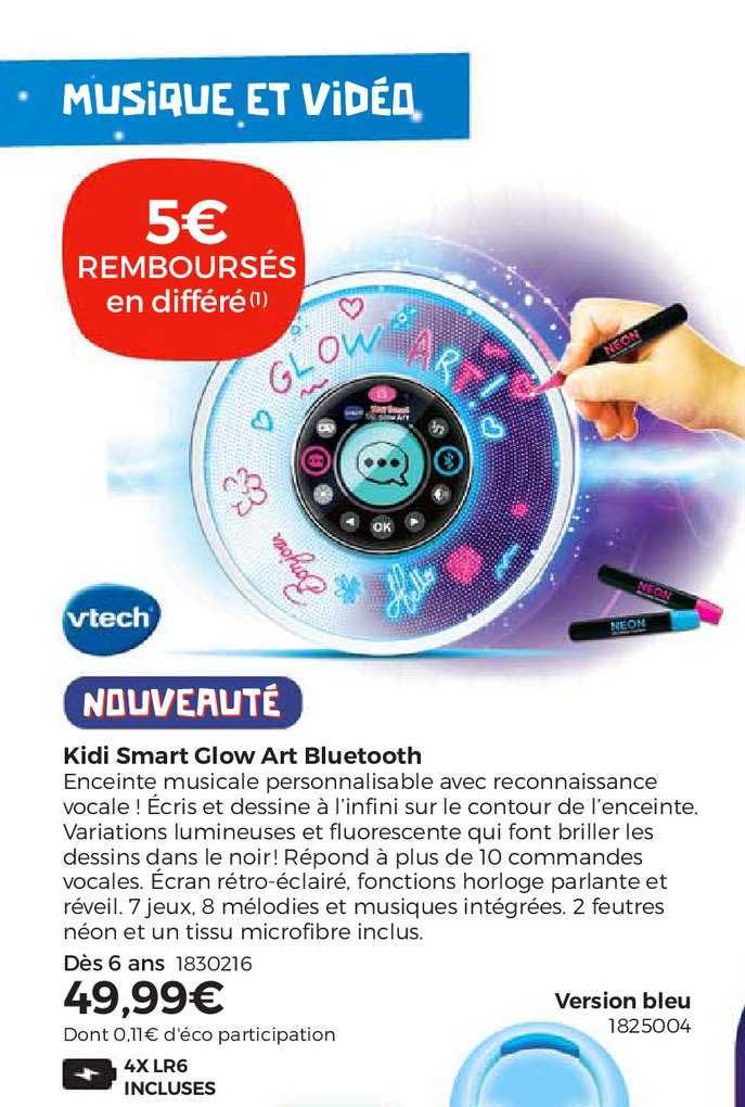 kidi smart glow art bluetooth