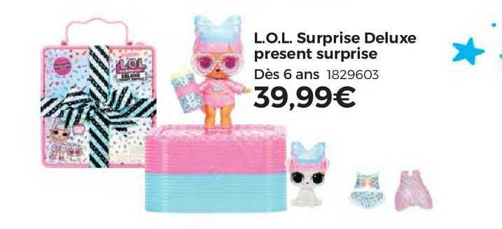 l.o.l surprise deluxe present surprise