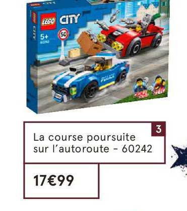 la course poursuite sur l'autoroute