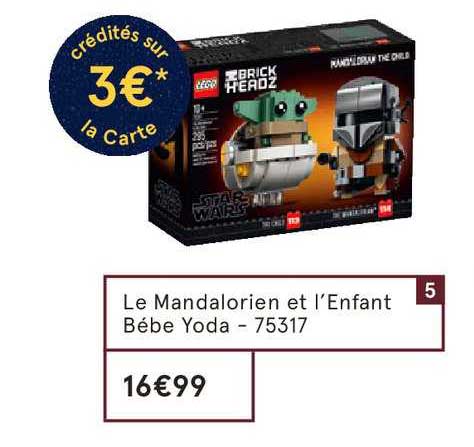 la mandalorien et l'enfant bébé yoda
