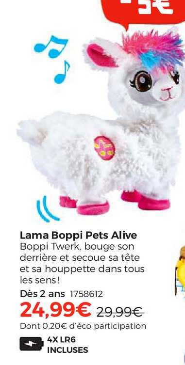 lama boppi pets alive