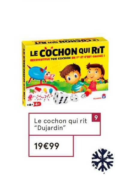 le cochon qui rit dujardin