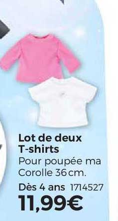 Lot De Deux T-shirts