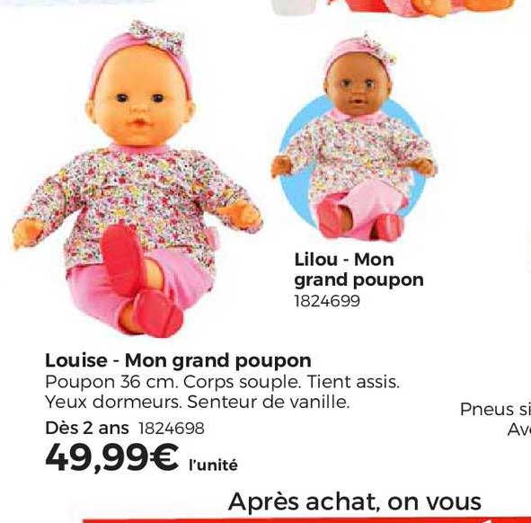 louise - mon grand poupon, lilou - mon grand poupon